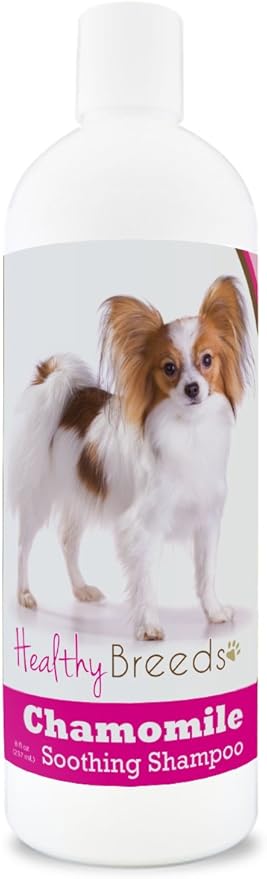 Healthy Breeds Papillon Chamomile Soothing Dog Shampoo 8 oz
