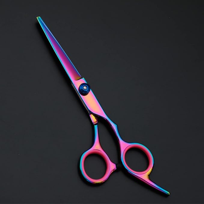 Pet Grooming Scissors Set, 7 in 1 Dog Grooming Scissors Set with Storage Box, Includes Straight & Thinning & Curved Scissors