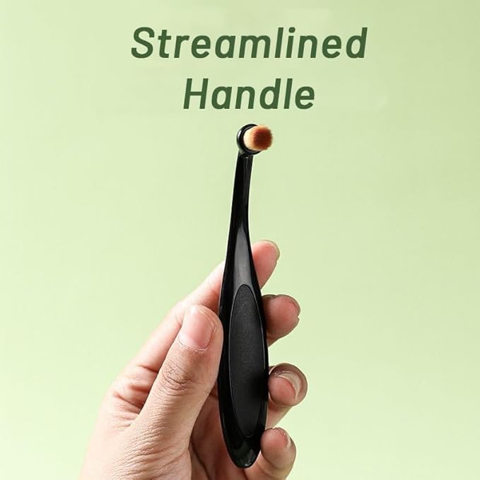 Dog and Cat Eye Powder Brush - 4 Pack Tear Stain Remover Brush with Washable Fiber Ergonomic Handle (4 Pack)