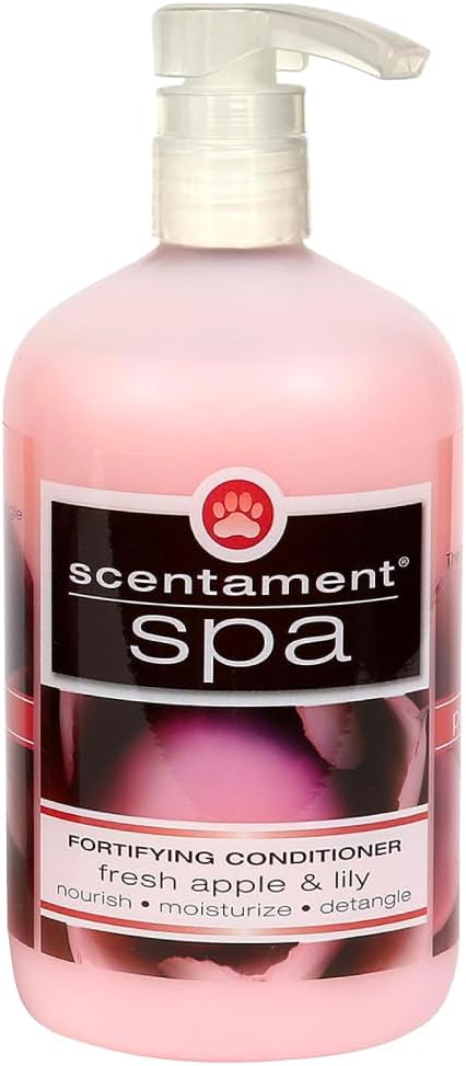 Best Shot Scentament Spa Fortifying Puppy Conditioner, Ideal Skin Care Product, for Deep Cortex Conditioning, Fresh Apple Lily, 16 Oz.