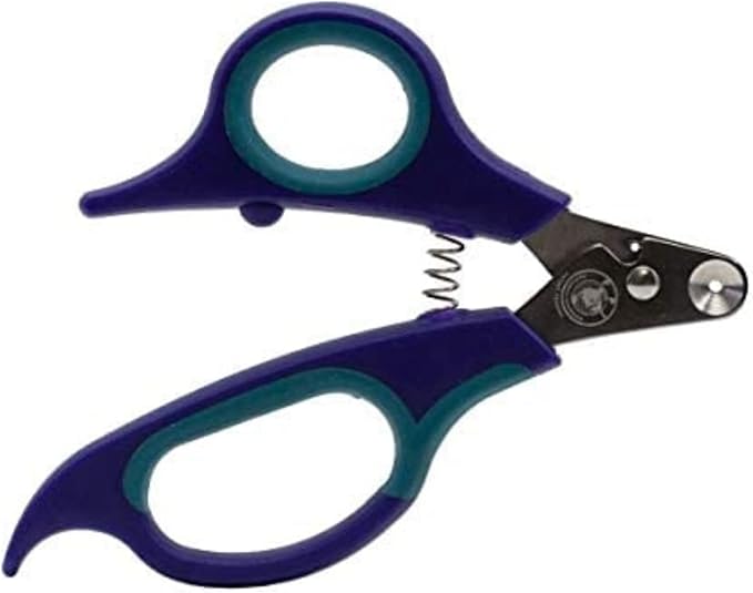 Zen Clipper Pet Nail Clipper for Cats – Cat Nail Trimmer for Safer Pet Grooming - Clean, Quiet, and Easy-to-Use Stainless Steel Claw Trimmer - (2mm Hole)