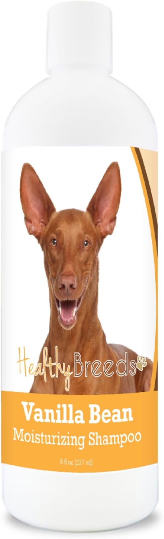 Healthy Breeds Pharaoh Hound Vanilla Bean Moisturizing Shampoo + Conditioner - with Vitamins A, D, E + Coconut Oil - 8 oz