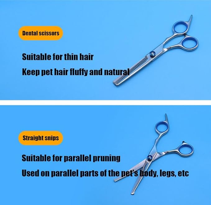 ANTNX Pet Grooming Clipper Set with Comb for Dogs and Cats