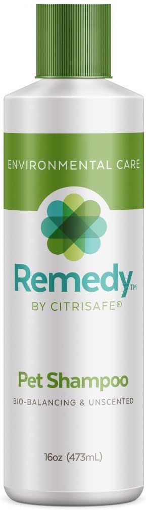 Remedy Pet Shampoo with Shea Moisture - All Natural, Dry Skin and Itch Relief - Cleans, Deodorizes and Conditions - 16oz
