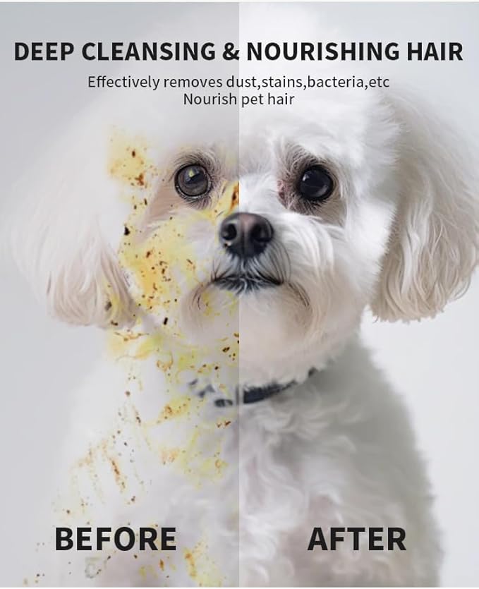 Cleaning Glove for Dog and Cat, Wipes Gloves for Dog and Cat Fur Face, Ear, Eye, Paws Cleaning Wipes Pet Wash Free Gloves, Grooming Wipes for Pet No Rinse Thick Dog Wipes Gloves(12 Pcs)