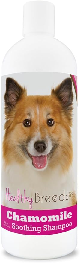 Healthy Breeds Icelandic Sheepdog Chamomile Soothing Dog Shampoo 8 oz