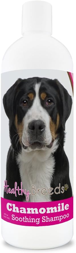 Healthy Breeds Greater Swiss Mountain Dog Chamomile Soothing Dog Shampoo 8 oz