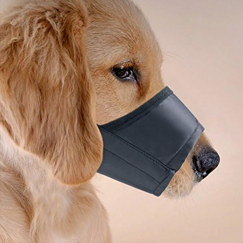 Idepet 1SET Dog Muzzles Suit,7PCS Adjustable Dog Cover Anti-Biting Barking Muzzles for Small Medium Large Extra Dog (Pack of 7)