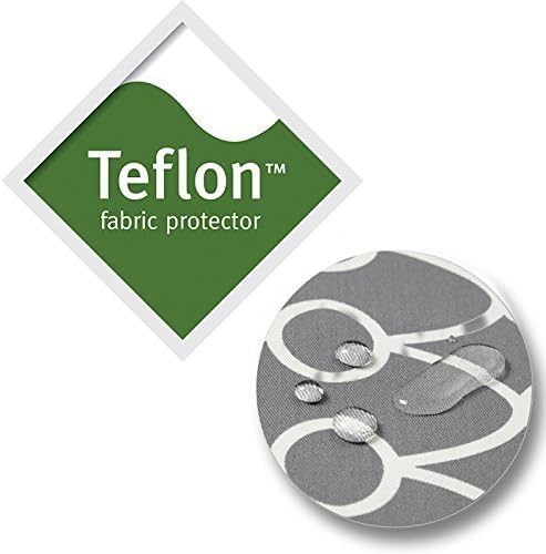 Midwest Homes for Pets Over-Stuffed Dog Bed feat Teflon with Gray/Fleece Pattern, Medium