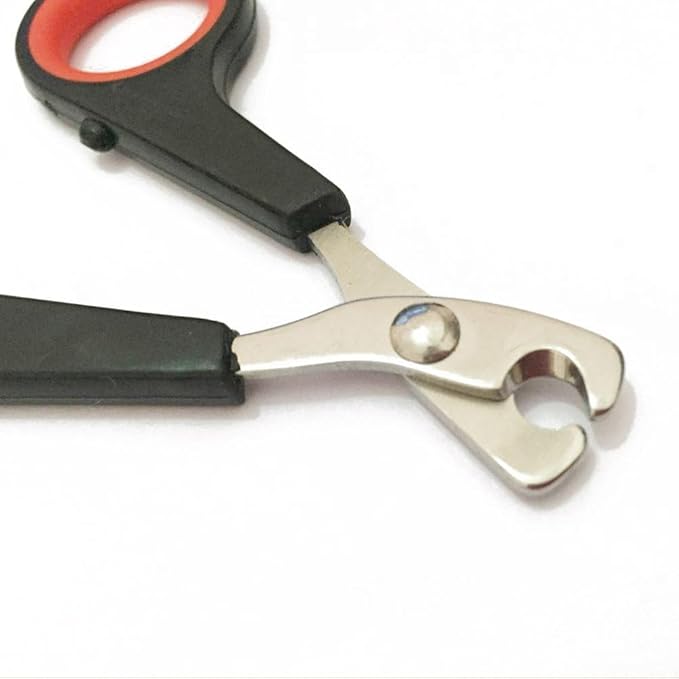 Black Pet Supplies Pet Accessories Trumpet Dog Cat Bird Nail Scissors Nail Clippers Trimmer Pet Grooming Supplies Grooming Brushes, Pets are Good Friends of Mankind Claw Care
