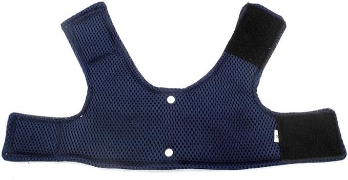 SMALLLEE_LUCKY_STORE Small Dog Cat Denim Vest Jacket Harness,Soft Mesh Padded Puppy Harness Leash Set,Easy on and Off,Dark Blue L