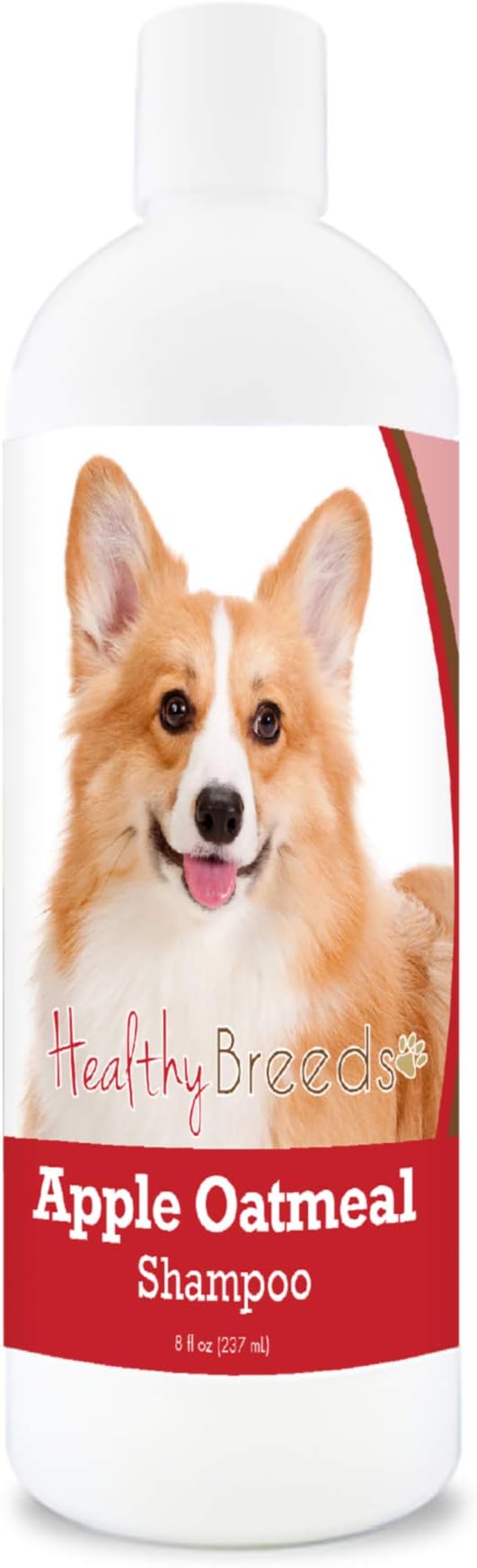 Healthy Breeds Pembroke Welsh Corgi Apple Oatmeal Dog Shampoo - All Natural, Tearless & Hypoallergenic Cleanser & Conditioner - Best for Dry, Itchy or Irritated Skin - 8 oz