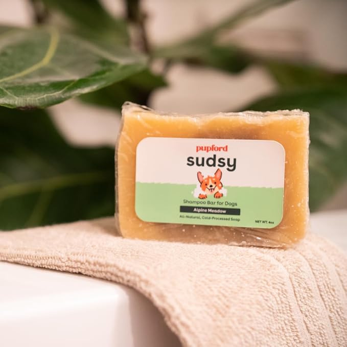 Pupford Sudsy Shampoo Bar for Dogs (Alpine Meadow)