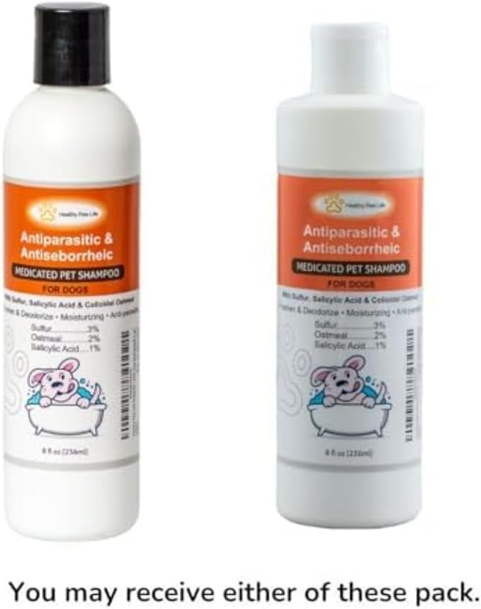 Antiparasitic & Antiseborrheic Dog Shampoo (8 fl oz)