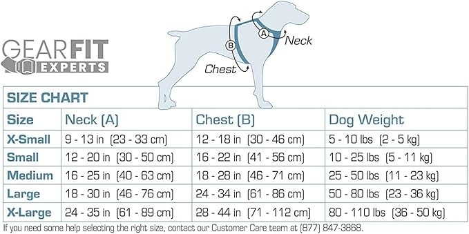 Kurgo Journey Air Dog Harness, Vest Harnesses for Dogs, Pet Hiking Harness for Running & Walking, Reflective, Padded, Includes Control Handle, No Pull Front Clip (Coral, X-Large)