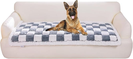 Pet Couch Cover, Couch Cover for Dogs Washable,Durable Pet Couch Covers for Sofa,Pet Friendly Sofa Protector, Large Dog Furniture Shield, Easy Clean Dog Couch Cover(27.6X70.9In,Gray)