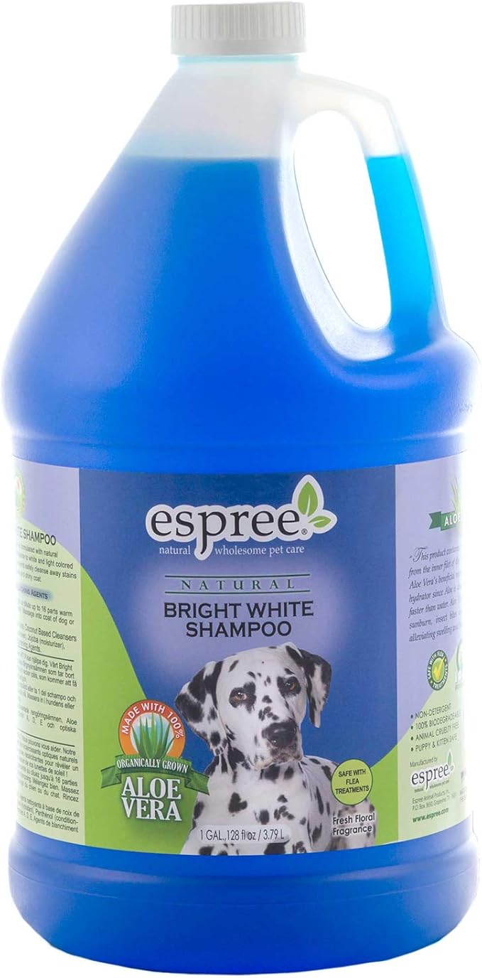 Espree Bright White Dog Shampoo, 1 gallon