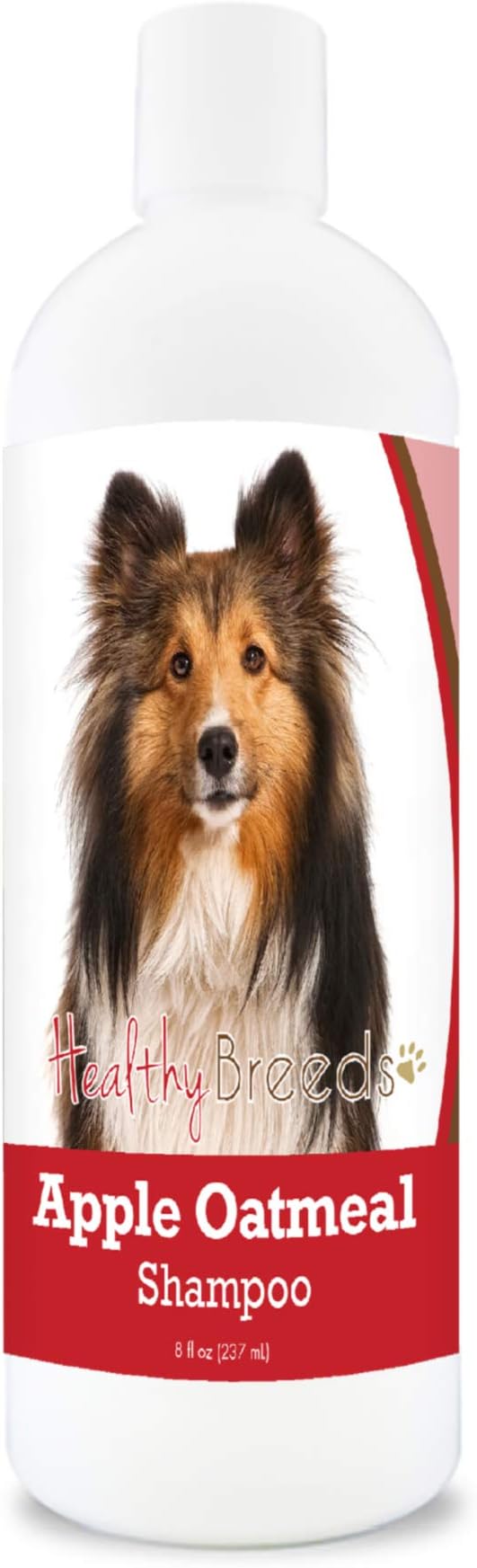 Healthy Breeds Shetland Sheepdog Apple Oatmeal Dog Shampoo - All Natural, Tearless & Hypoallergenic Cleanser & Conditioner - Best for Dry, Itchy or Irritated Skin - 8 oz