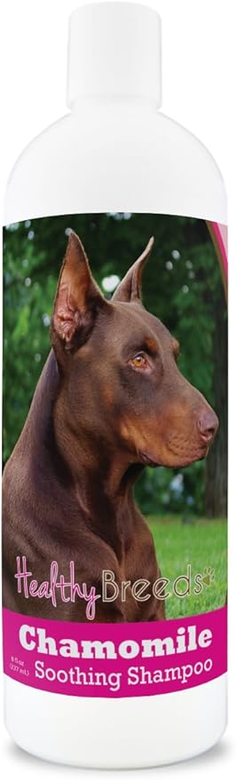 Healthy Breeds Doberman Pinscher Chamomile Soothing Dog Shampoo 8 oz