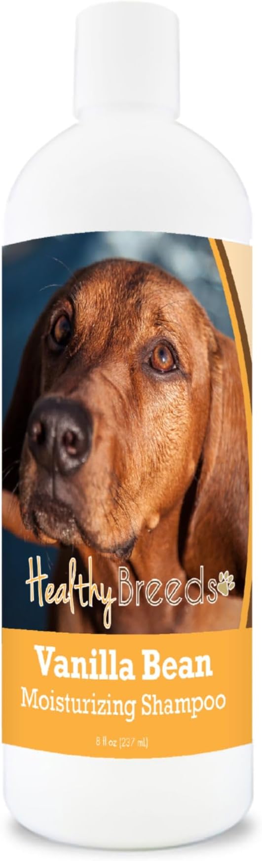 Healthy Breeds Redbone Coonhound Vanilla Bean Moisturizing Shampoo + Conditioner - with Vitamins A, D, E + Coconut Oil - 8 oz