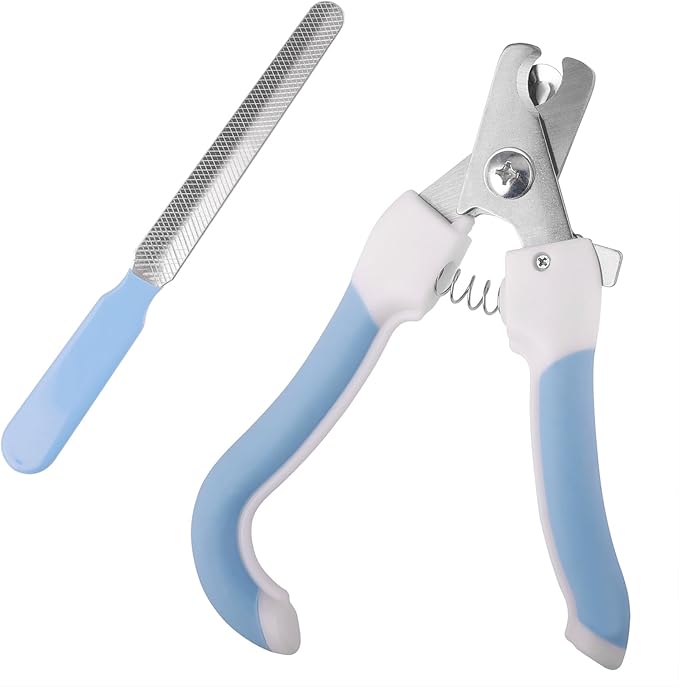 Dog & Cat Pets Nail Clippers and Trimmers with Safety Lock/Protective Guard to Avoid Over Cutting for Professional Grooming Tool for Pets