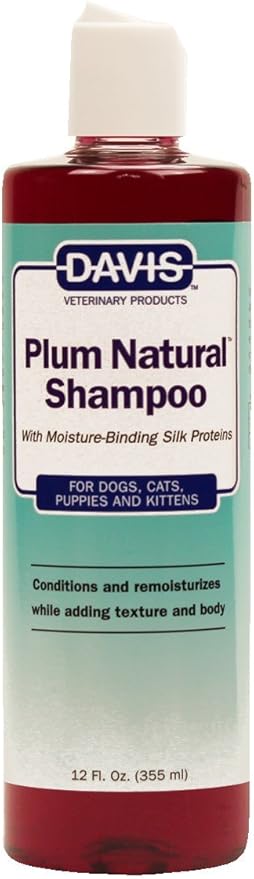 Davis PNS12 Plum Natural Pet Shampoo, 12 oz