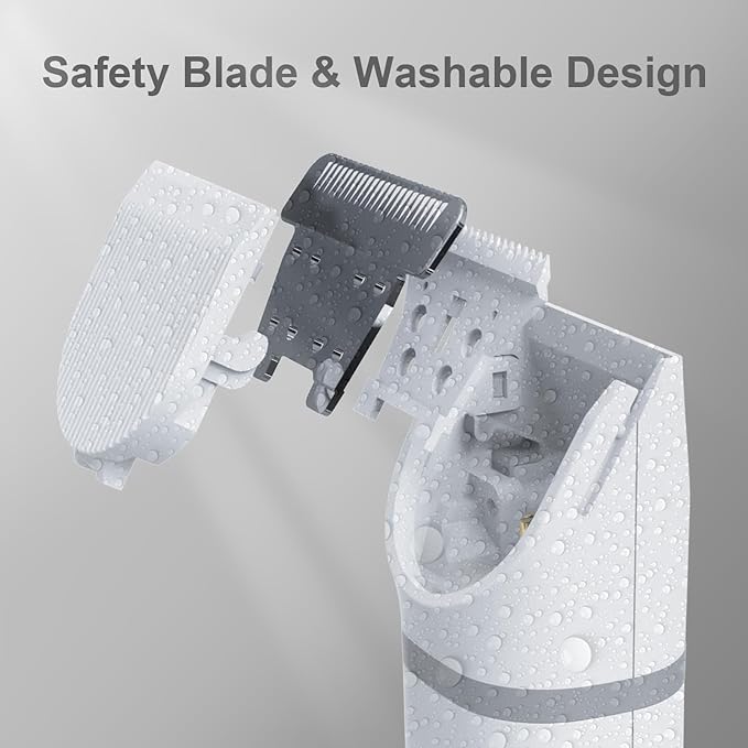 KIKETECH Dog Clippers Blade for Grooming, Replacable Safe & Sharp Dog Trimmer Blades, 304 Stainless Steel and Ceramic, Blade Width 1.25" Compatible with Masagotti Dog Hair Clippers Kit, 2 Packs