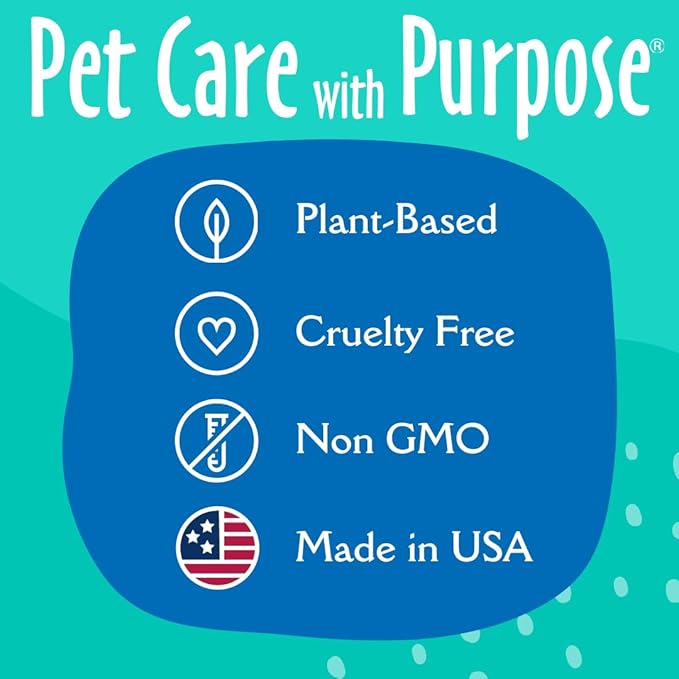 earthbath, All Natural Hypo-Allergenic Dog Grooming Foam - Fragrance Free Dog Shampoo for Allergies and Itching, Cruelty Free, No Water Needed, Rub On & Towel Off, Made in USA, Dog Supplies - 8 Oz