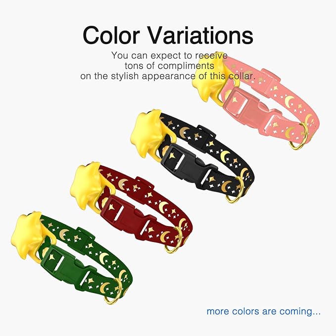 Airtag Dog Collar, Dog Collar for Large Dogs, Dog Collars for Medium Dogs, Dog Collars for Small Dogs with AirTag Holder Case, Dog GPS Tracker Collar (Pink, Medium)