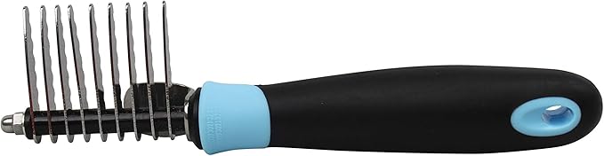 Pet Dematting Comb, Blue