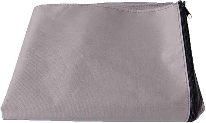 Dog Crate Cover Waterpoof Grey Pet Kennel Covers for Puppy Cat Indoor Outdoor Fit for 1 Door Wire Crate, 18.50x12.60x14.96 Inch