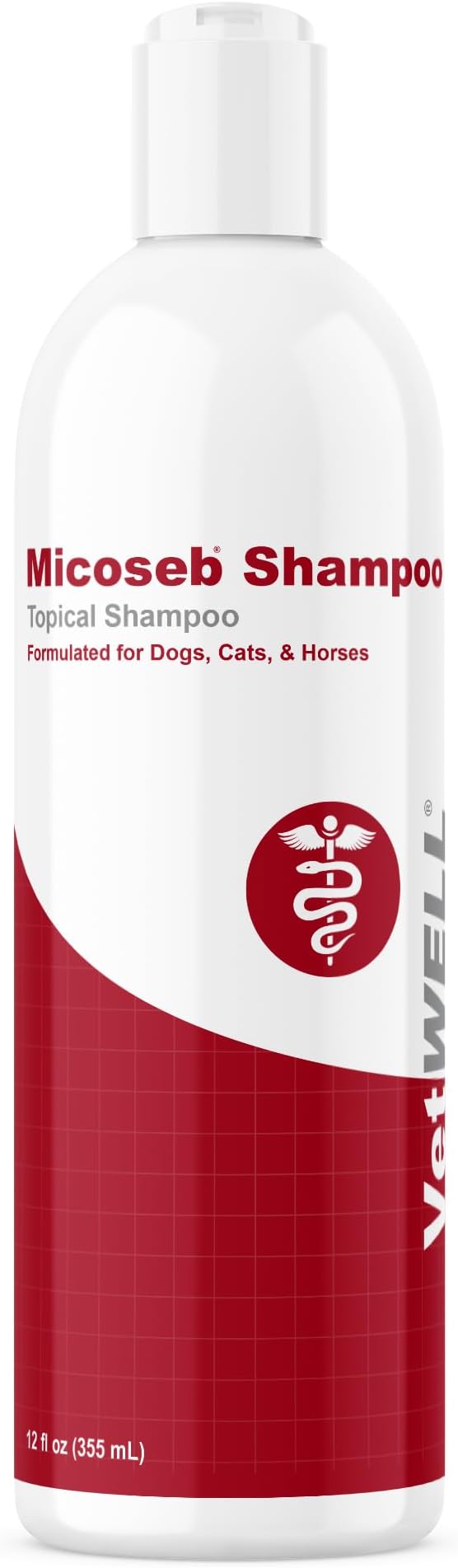 Micoseb Shampoo for Dogs & Cats - Topical Shampoo - 12 oz