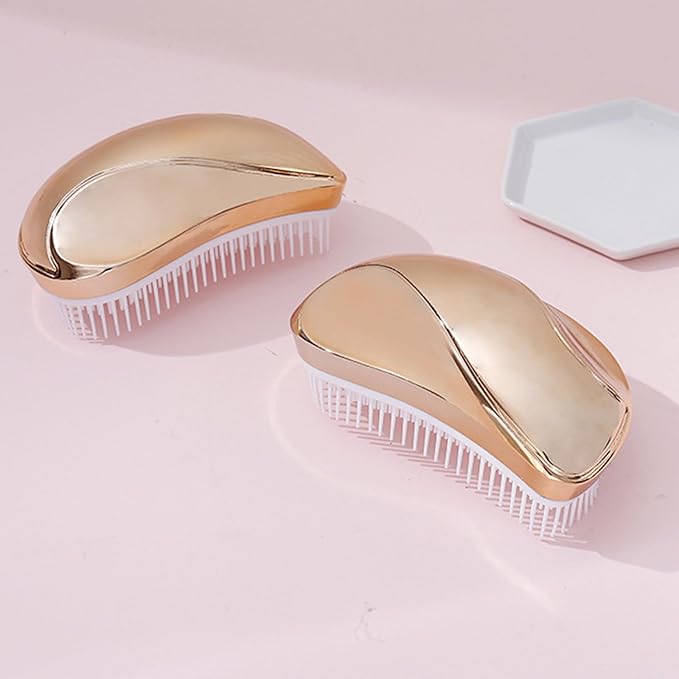 Grooming Brush for Small Dogs - Ideal for Shih Tzus, Yorkies, and Maltipoos - Gentle Puppy Hair Brushes for Effective Grooming - (Rose Gold)