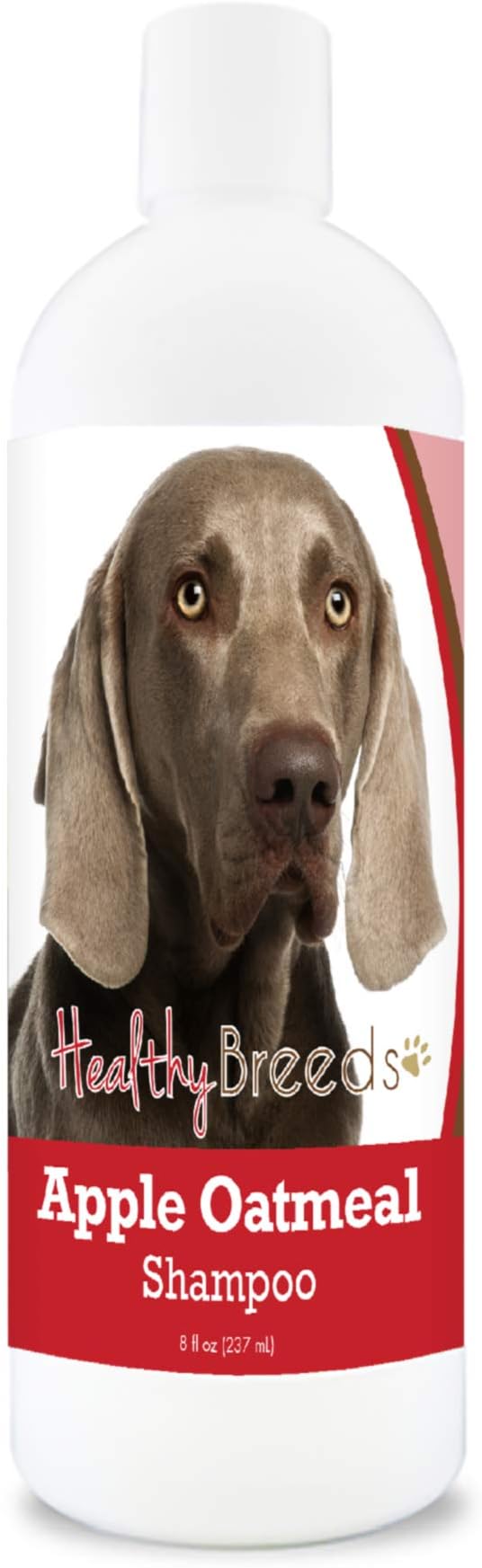 Healthy Breeds Weimaraner Apple Oatmeal Dog Shampoo - All Natural, Tearless & Hypoallergenic Cleanser & Conditioner - Best for Dry, Itchy or Irritated Skin - 8 oz