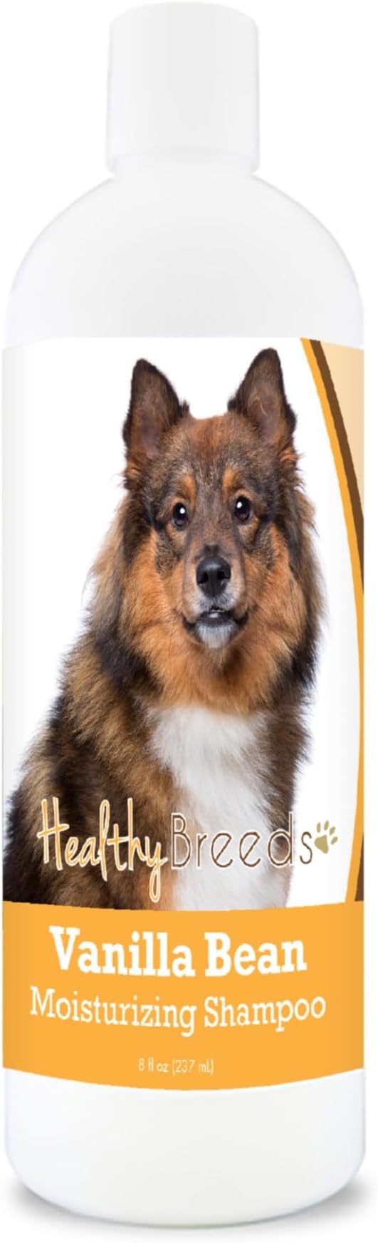 Healthy Breeds Eurasier Vanilla Bean Moisturizing Shampoo + Conditioner - with Vitamins A, D, E + Coconut Oil - 8 oz