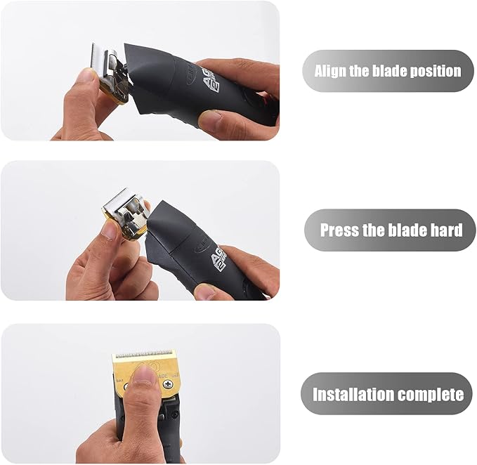 2pack10#30 Detachable Pet Dog Grooming Clipper Ceramic Sharp,Compatible with Andis,Oster A5,Wahl KM Series Clippers,Cut Lengt 1/16 1.5mm 1/50" 0.5mm 3 Pack