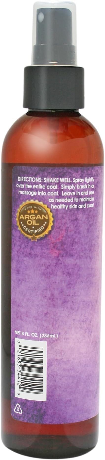 Bio-groom Indulge Argan Oil Dog Conditioner – No-Rinse, Deshedding Dog Bathing Supplies, Puppy Wash, Dog Grooming Supplies for Sensitive Skin, Cruelty-Free, Made in USA, Dog Spray – 12 fl oz 1-Pack