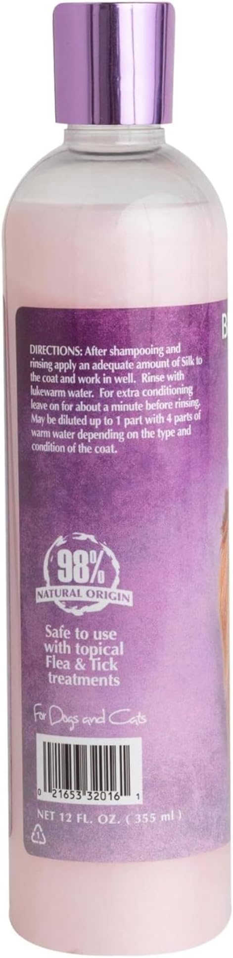Bio-Groom Silk Creme Rinse Dog Conditioner - Conditioner for Dogs, Puppy Conditioner, Dog Conditioner Detangler, Dog Hair Conditioner - 12 Fl Oz 1-Pack