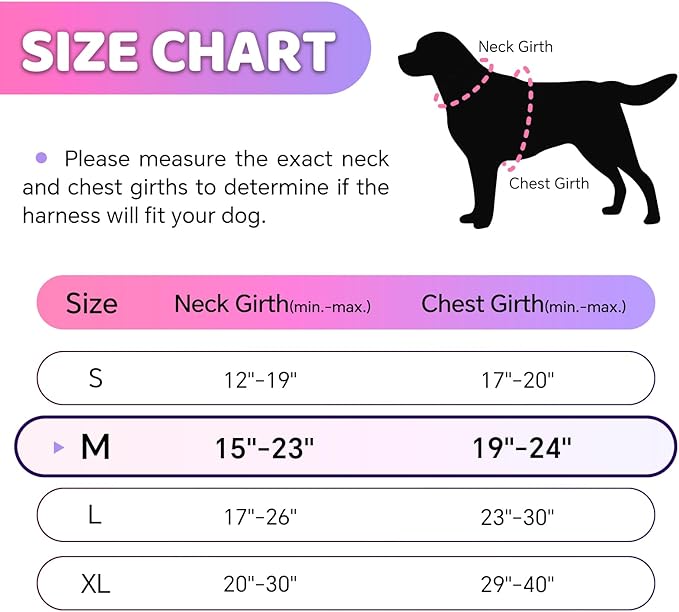 QQPETS No Pull Dog Harness with 2 Leash Clips，Adjustable Soft Padded Dog Vest, Reflective Outdoor Pet Oxford Vest with Easy Control Handle for Small to Large Dogs Walking Training