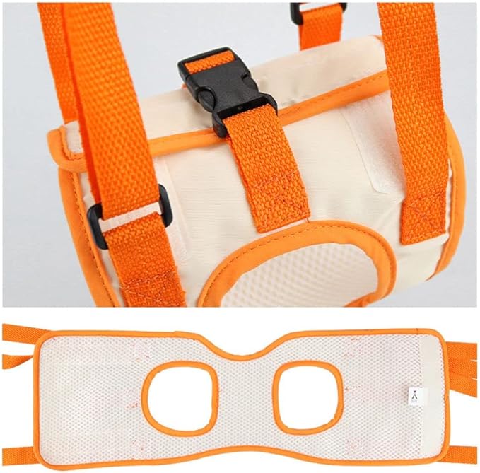 gofidin Pet Auxiliary Belt Lift Support Harness Disabled Dog Walking Belt Dog Hind Leg Support Sling