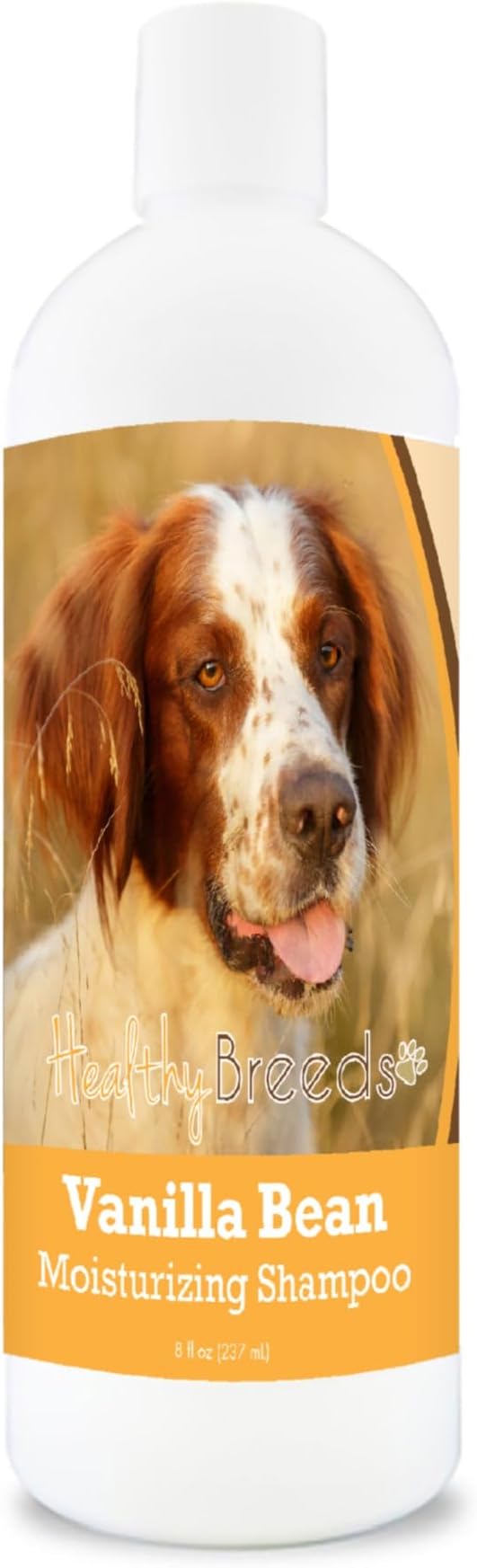 Healthy Breeds Irish Red and White Setter Vanilla Bean Moisturizing Shampoo + Conditioner - with Vitamins A, D, E + Coconut Oil - 8 oz
