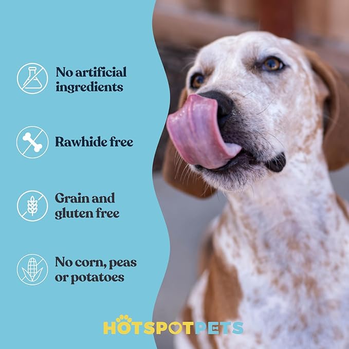 hotspot pets Premium Medium Sized Whole Deer Antlers for Dogs - 5+ Inch Deer Antler Dog Chews - Naturally Shed for Small and Medium Breed Aggressive Chewers - Sourced in USA (Medium, 2 Count)