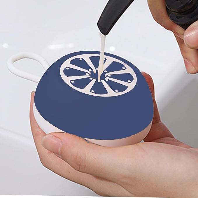 Silicone pet bath brush Pet brush Beauty Cleaning bath massage brush Massage comb Cat and dog bath brush