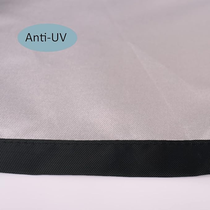 kefit Dog Crate Cover 54 inch, Kennel Cover for Dog Cage, Black