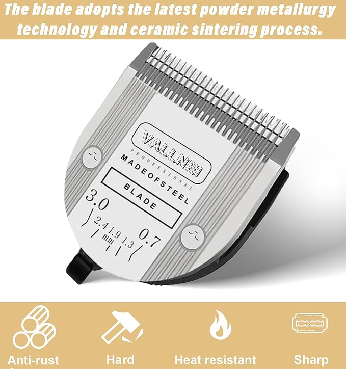 Detachable Adjustable Pet Dog Grooming Clipper 5-in-1 Blade