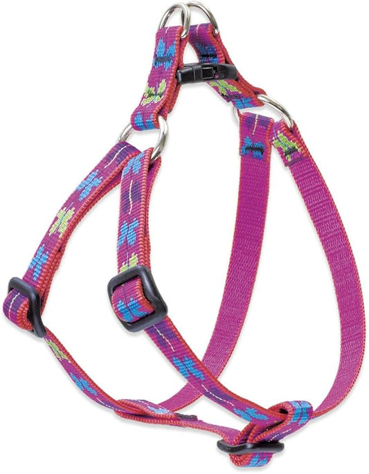 LupinePet Originals 1/2" Wing It 10-13" Step In Harness for Extra Small Dogs