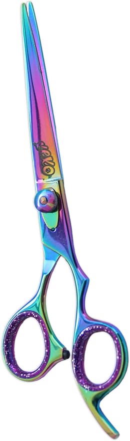 Straight Dog Scissors - Essential Scissors for Pet Grooming - 7.5" Right Handed Sharp Stainless Steel Shear