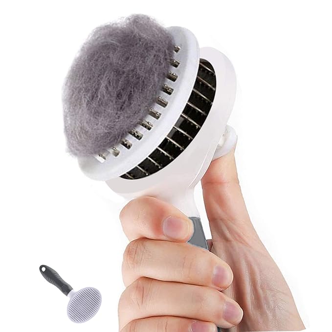 Slicker Brushes for Cats and Dogs - Removes Loose Undercoat, Mats, and Tangled Hair - Massage and Shedding Grooming Comb