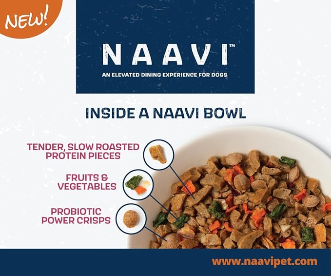 Slow Roasted Turkey Bowl with Ancient Grains, Vegetables & Fruits, Premium Dog Food Topper for Adult Dogs - 4lb