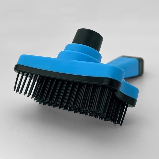Self-Cleaning Retractable Grooming Brush for Small Dogs and Cats - 4.75" Size